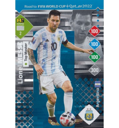 ROAD TO FIFA WORLD CUP QATAR 2022 Top Master Lionel Messi (Argentina)